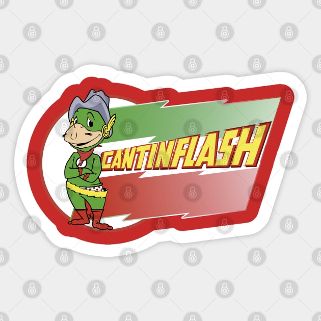 Cantinflash Sticker by Fanisetas